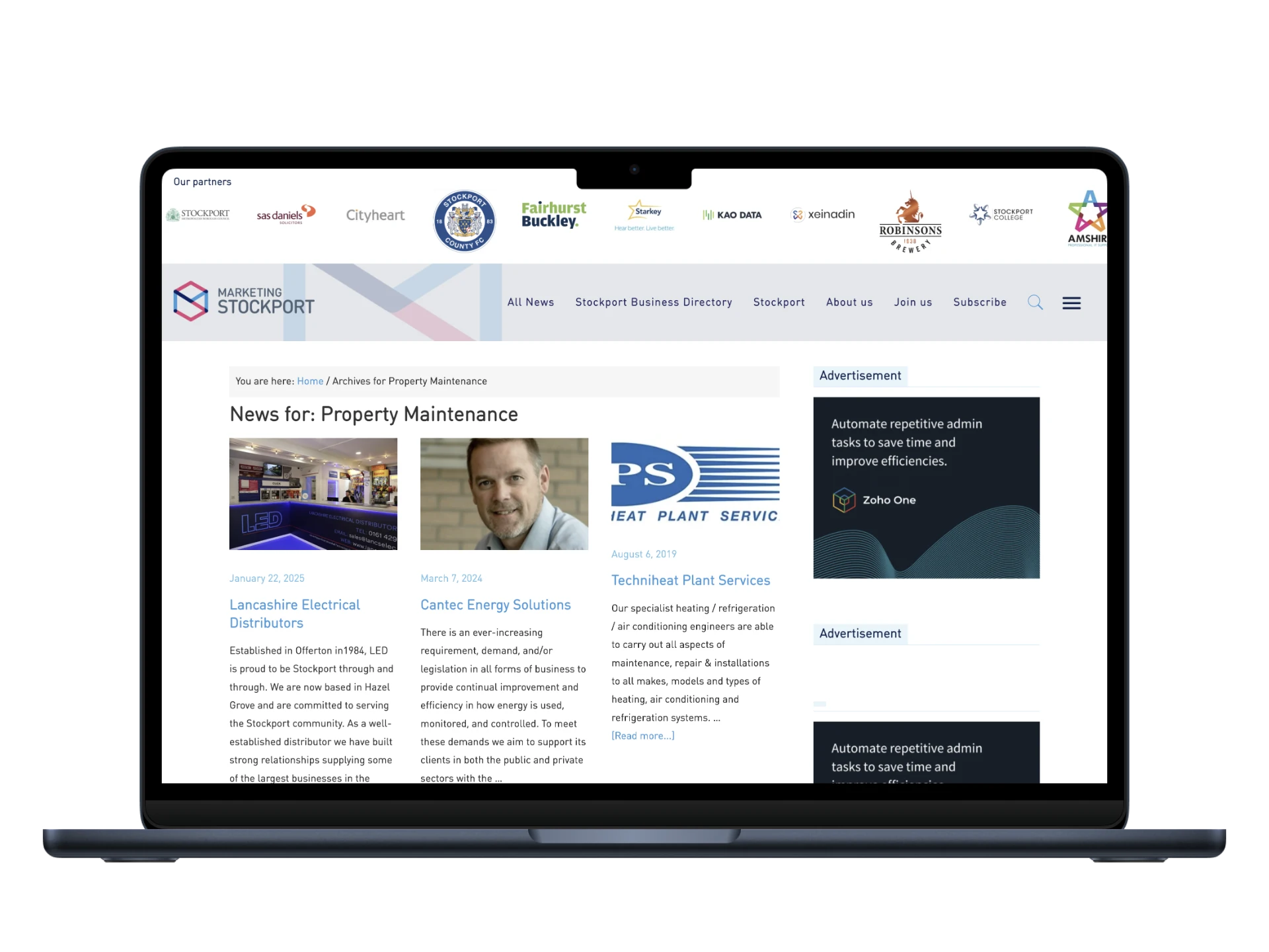 Marketing Stockport by Instilled