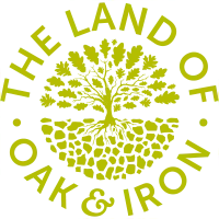 Land of oak and iron website logo
